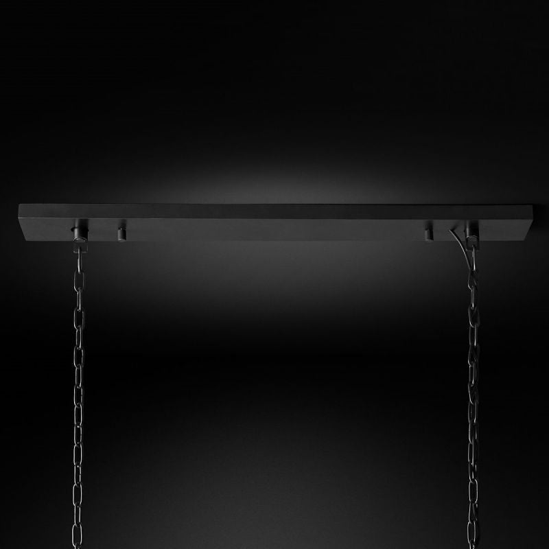 RHYS Rectangular Crystal Chandelier