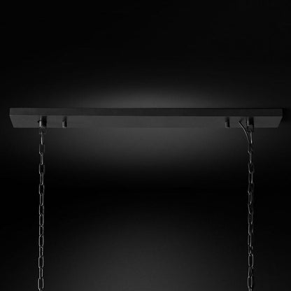 RHYS Rectangular Crystal Chandelier