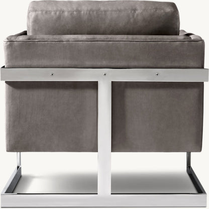 Milo Baughman Model #3426 Leather Chair, 1968