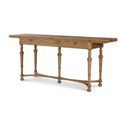 Century Furniture Grand Tour Winston Flip-Top Console Table - Natural